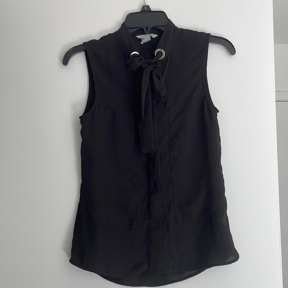 H&M black blouse
